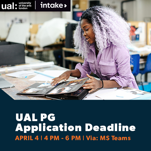 UAL PG Application Deadline 2022